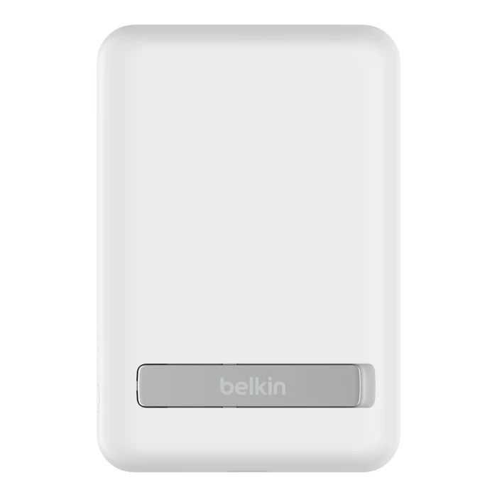 Batería externa inalámbrica y magnética con soporte 5.000 mAh BoostCharge de Belkin - Blanco - Image 4