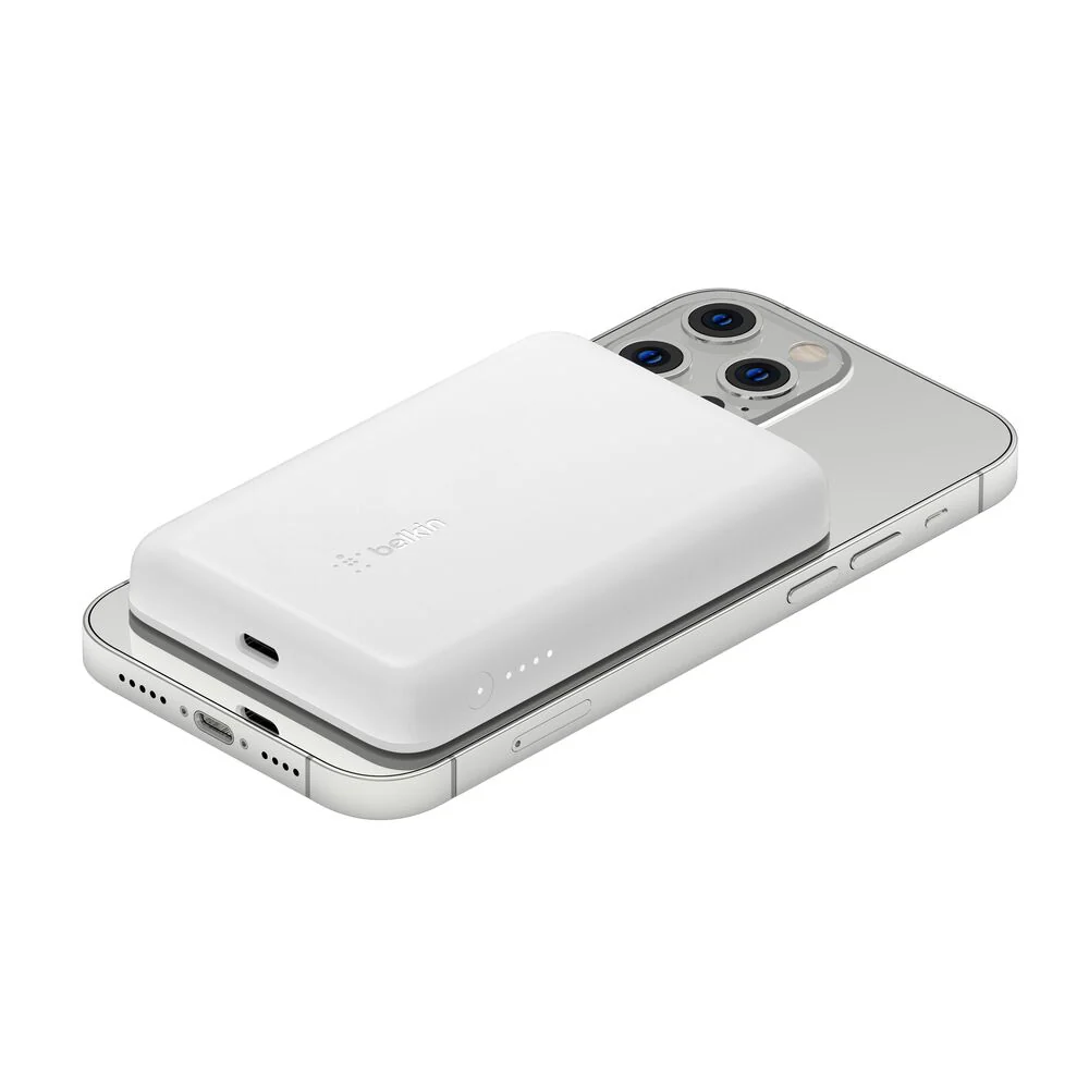 Batería externa inalámbrica y magnética 2.500 mAh BoostCharge de Belkin - Blanco - Image 2