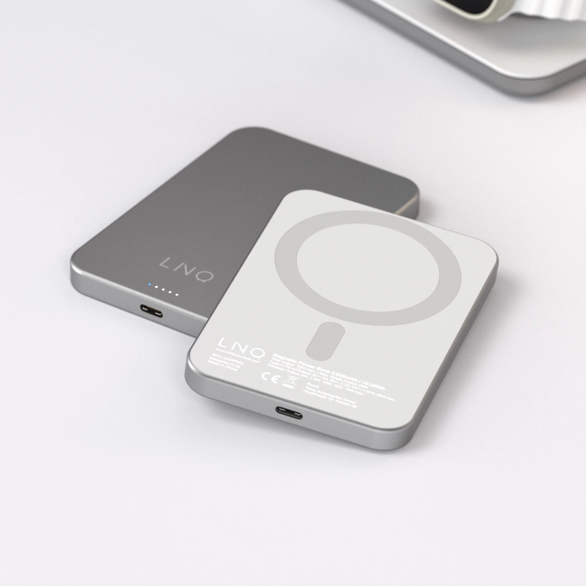Batería externa magnética con MagSafe de LINQ - 5.000 mAh - Image 10