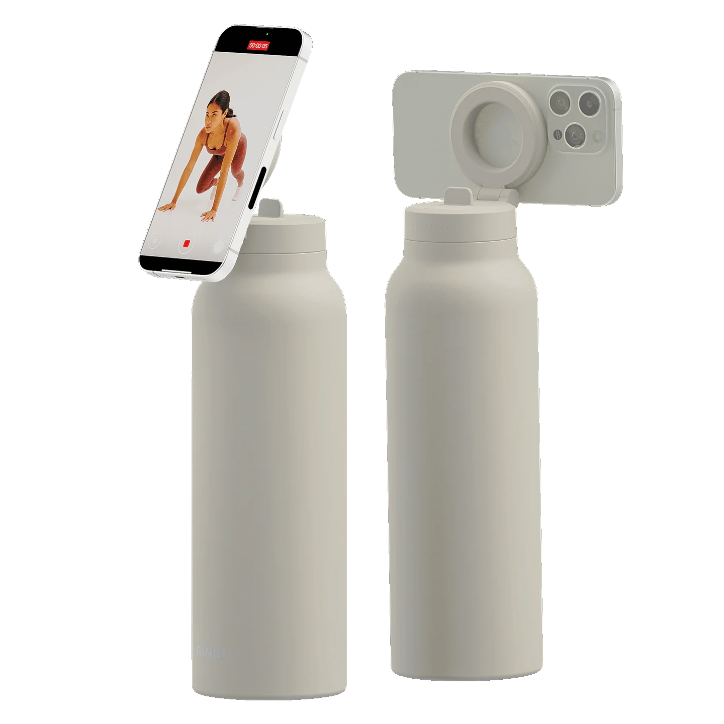Botella 710 ml con soporte para Magsafe de Ringo - Marfil - Image 8