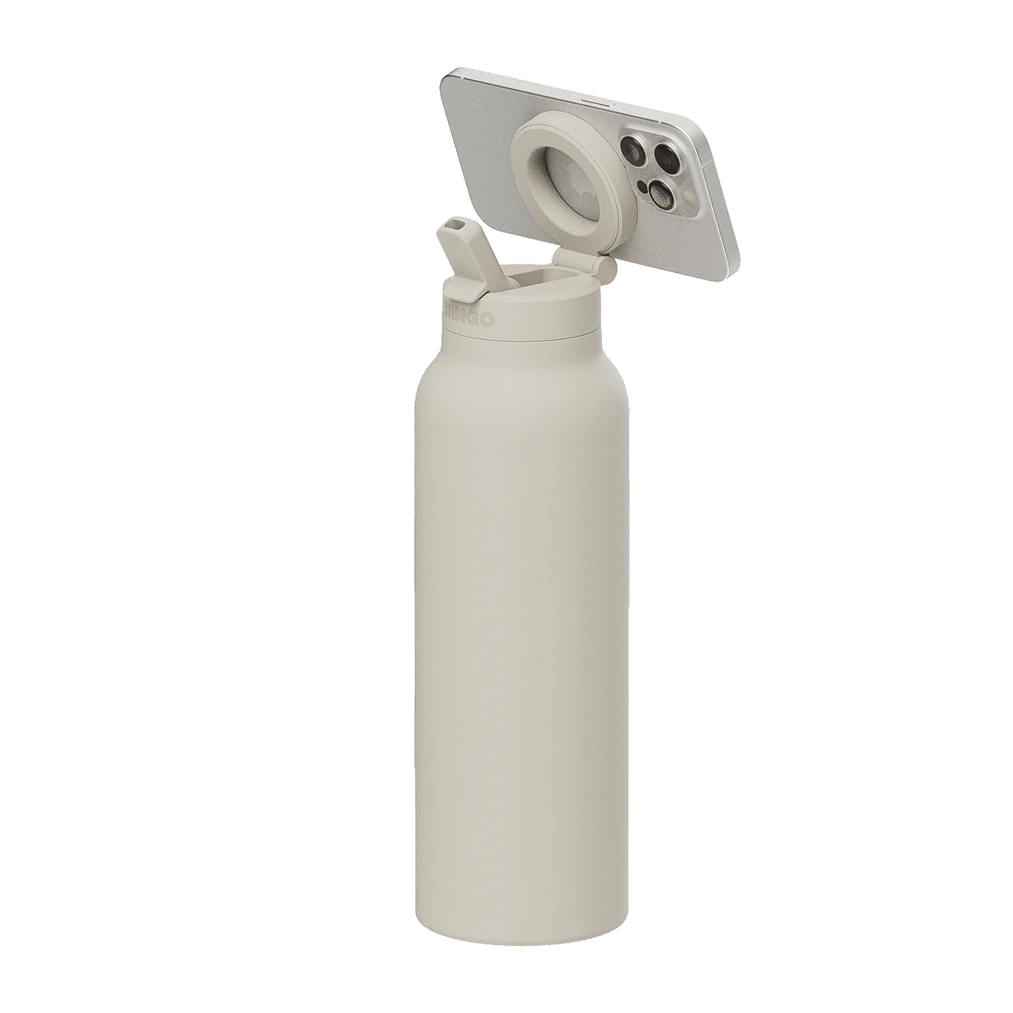 Botella 710 ml con soporte para Magsafe de Ringo - Marfil - Image 9