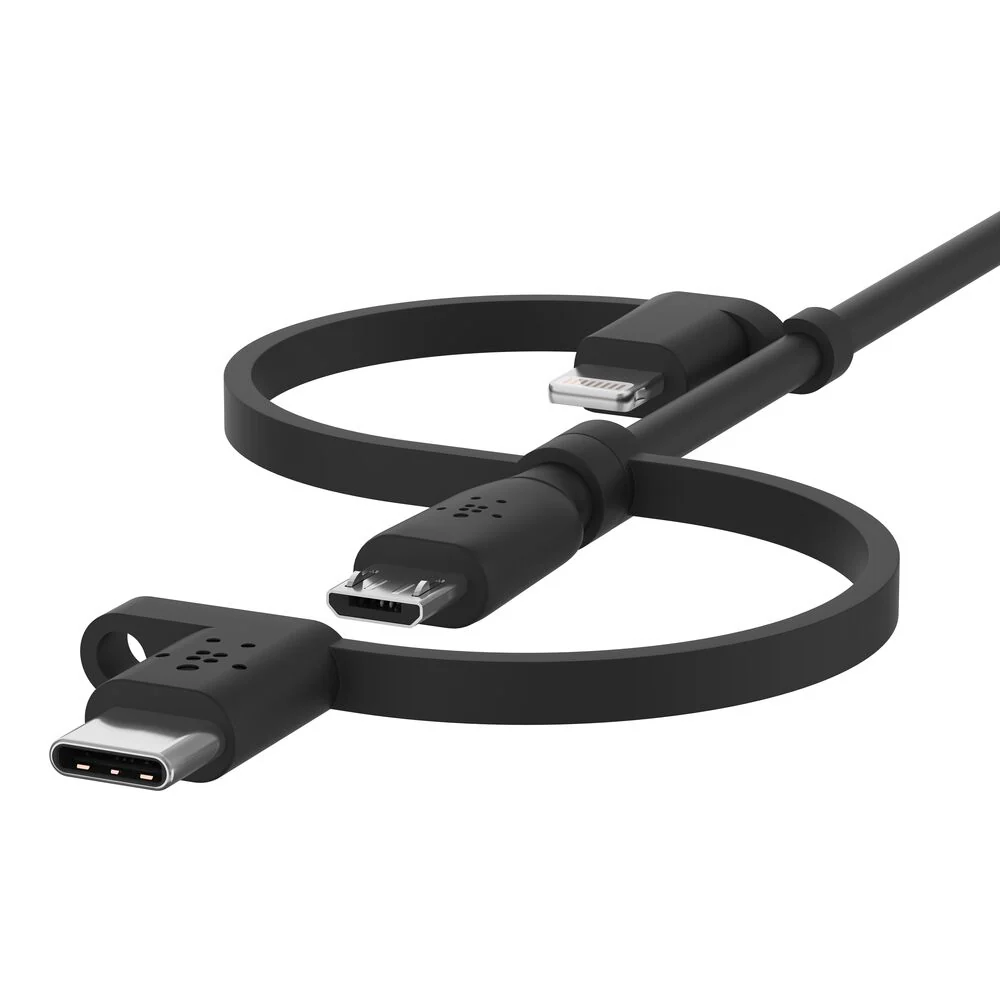 Cable BOOST↑CHARGE de USB-A con Conexión Universal (1 m) de Belkin - Negro - Image 2