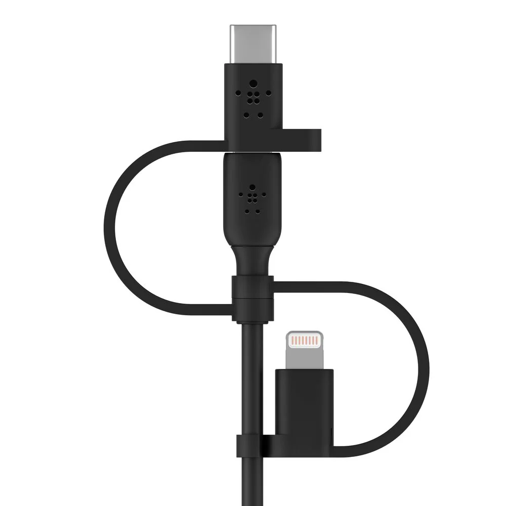 Cable BOOST↑CHARGE de USB-A con Conexión Universal (1 m) de Belkin - Negro - Image 3