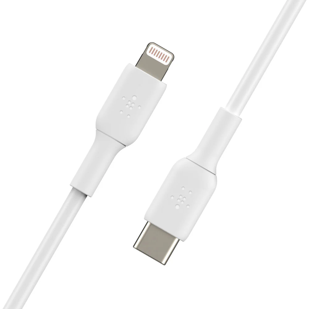 Cable de carga USB-C a Lightning BOOST↑CHARGE™ de Belkin - Blanco - Image 2
