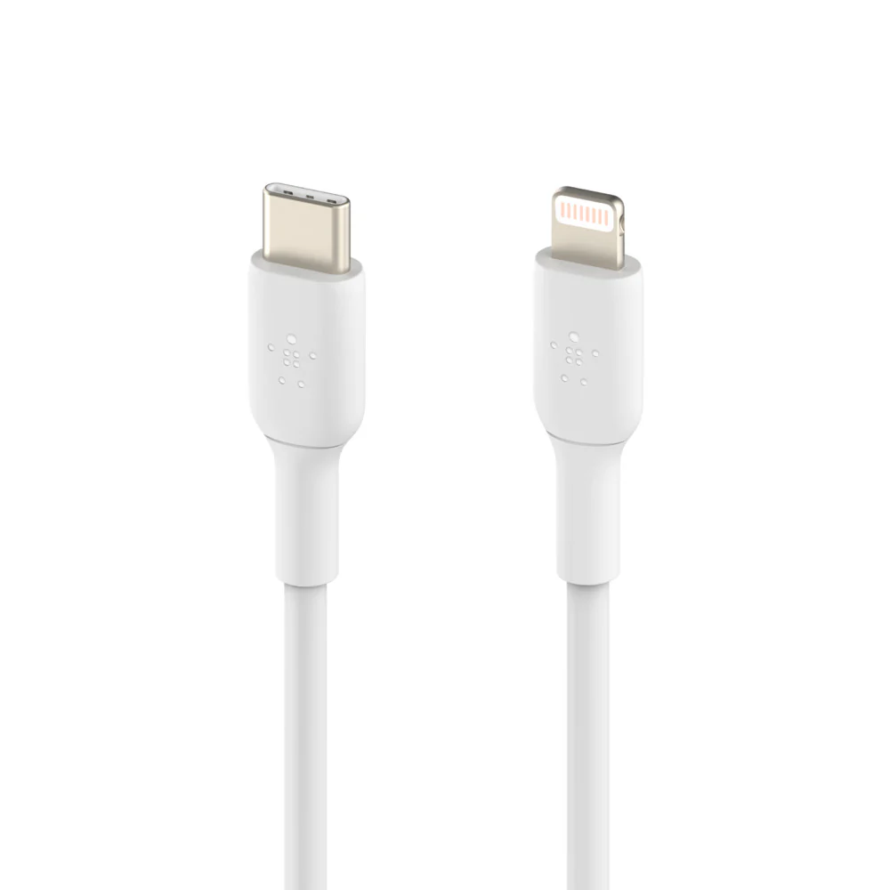 Cable de carga USB-C a Lightning BOOST↑CHARGE™ de Belkin - Blanco - Image 3