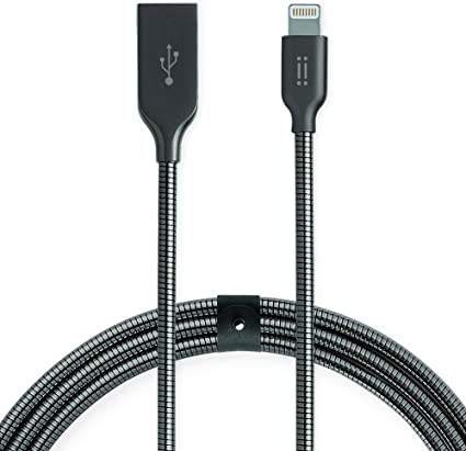 Cable USB a Lightning Helmet de Aiino - Gris Espacial