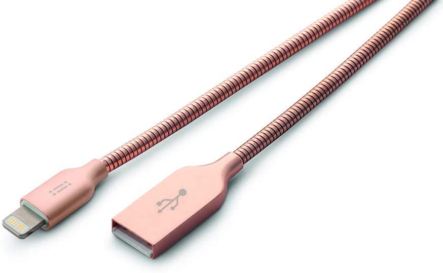 Cable USB a Lightning Helmet de Aiino - Oro Rosa - Image 4