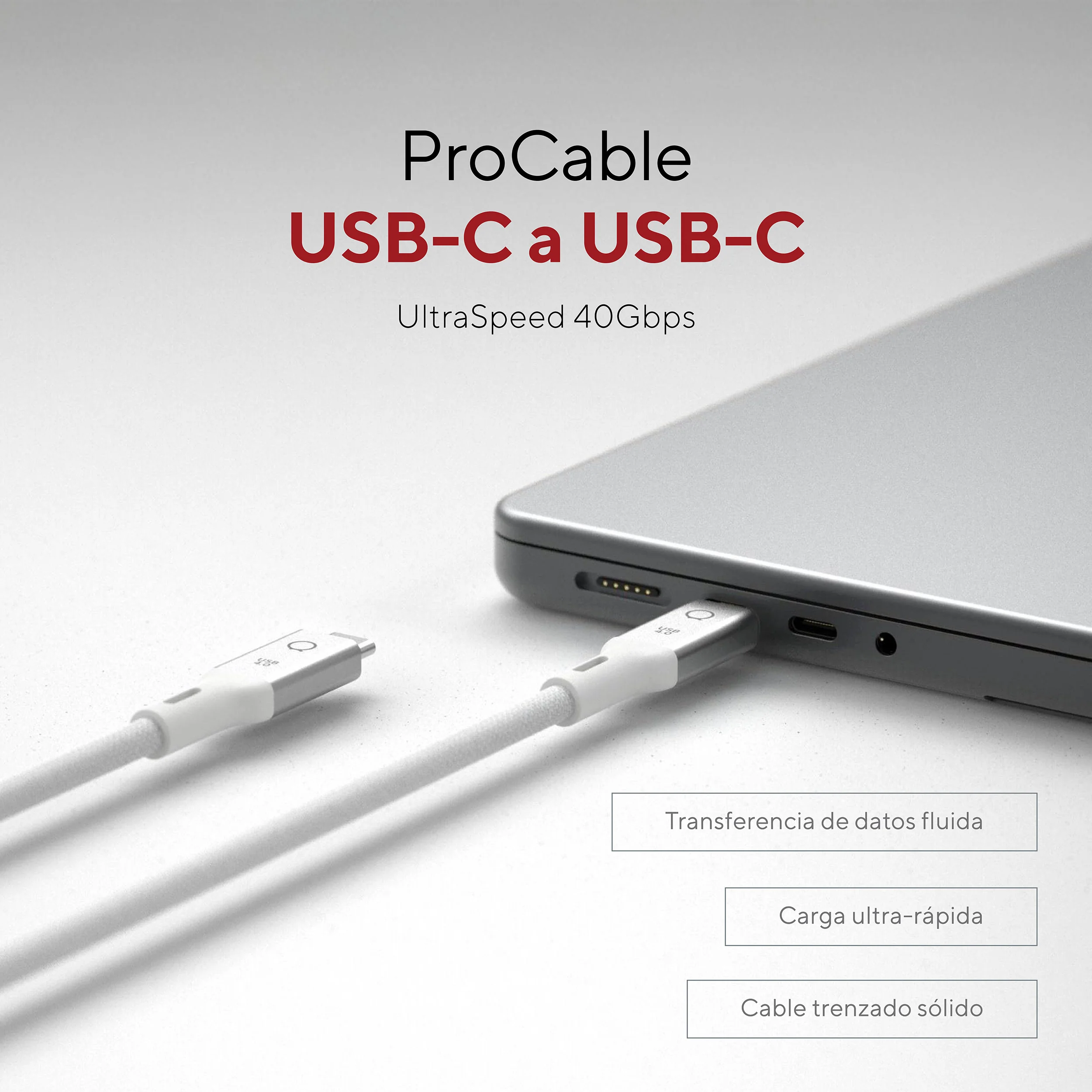 Cable de USB-C a USB-C 4.0 de LINQ - 1 m - Image 5