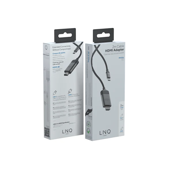 Cable USB-C a HDMI 4K de LINQ - Image 6