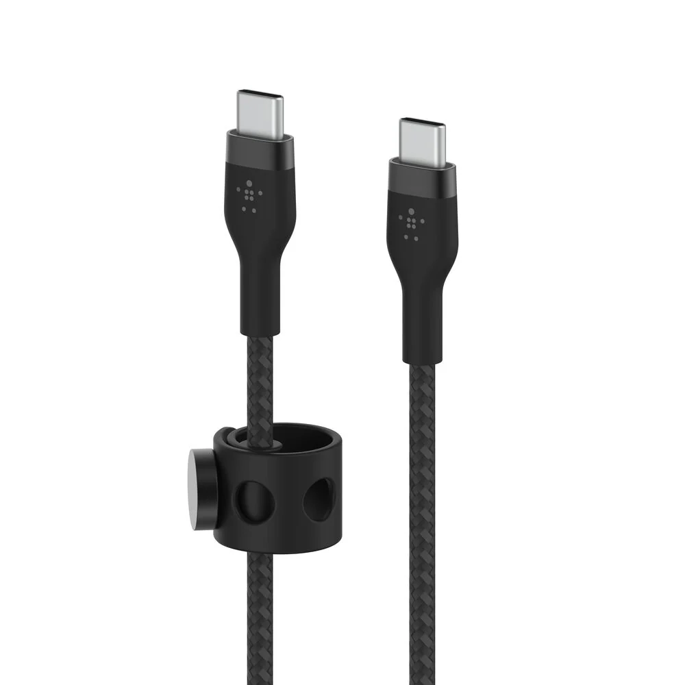 Cable de USB-C a USB-C BOOST↑CHARGE Pro Flex (2 m) de Belkin - Negro - Image 2