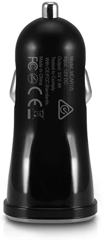 Cargador de coche 12W + cable lightning de Macally - Image 3