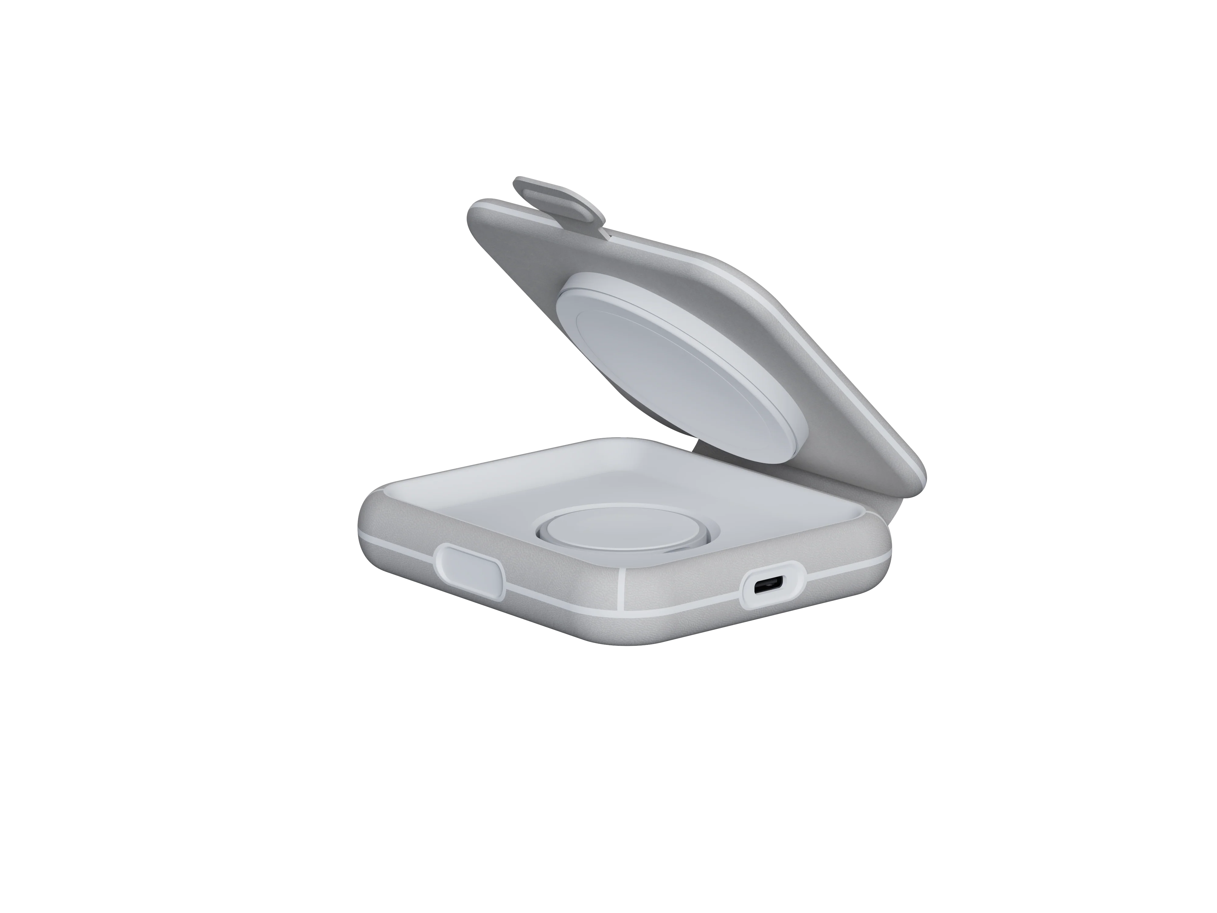 Cargador inalámbrico 2 en 1 de Xtorm - Blanco - Image 8