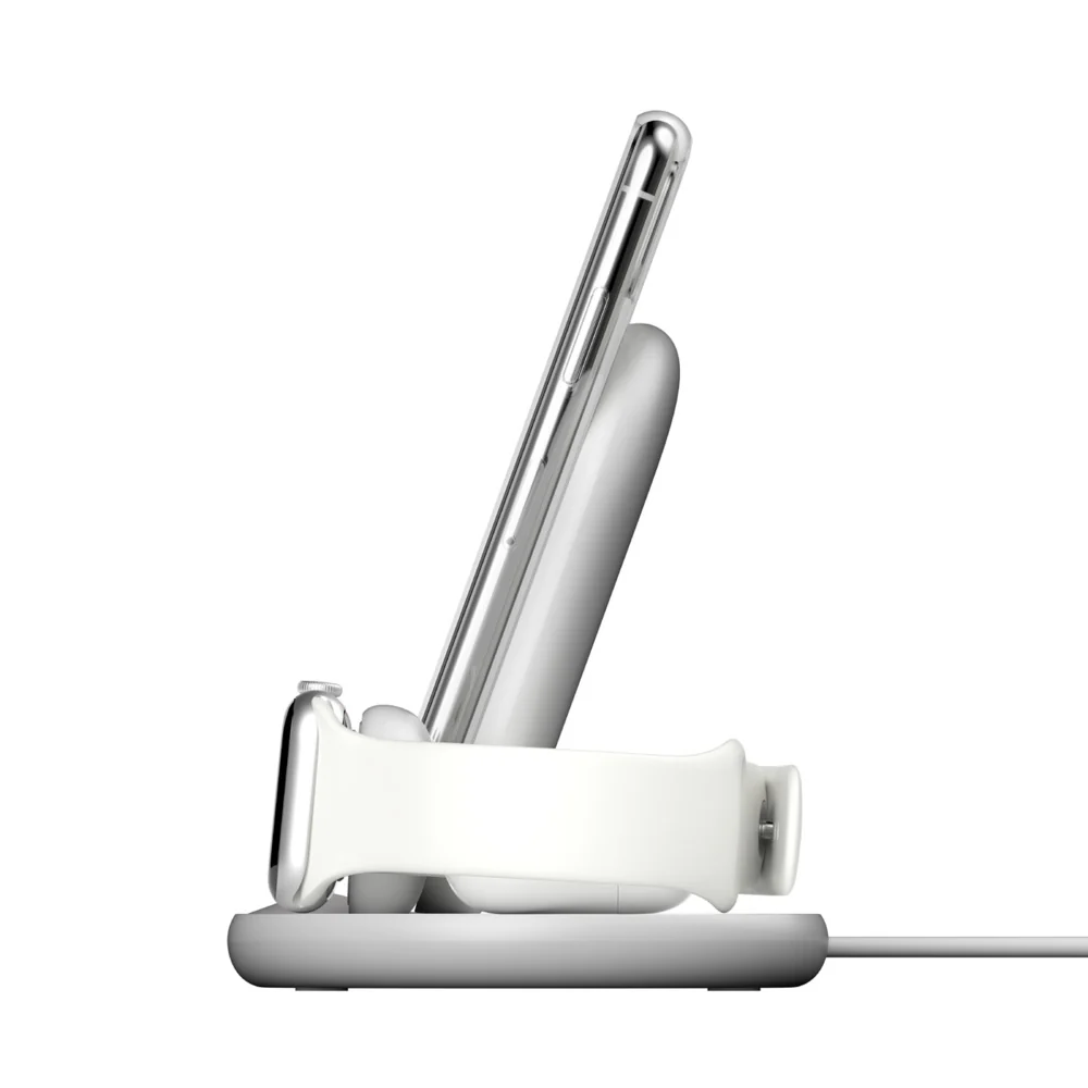 Cargador inalámbrico 3 en 1 BOOST↑CHARGE™ de Belkin - Blanco - Image 5