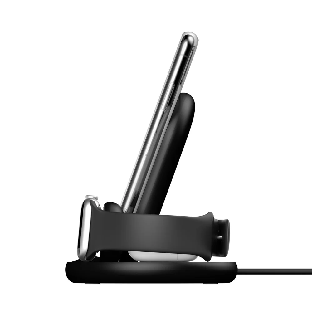 Cargador inalámbrico 3 en 1 BOOST↑CHARGE™ de Belkin - Negro - Image 5