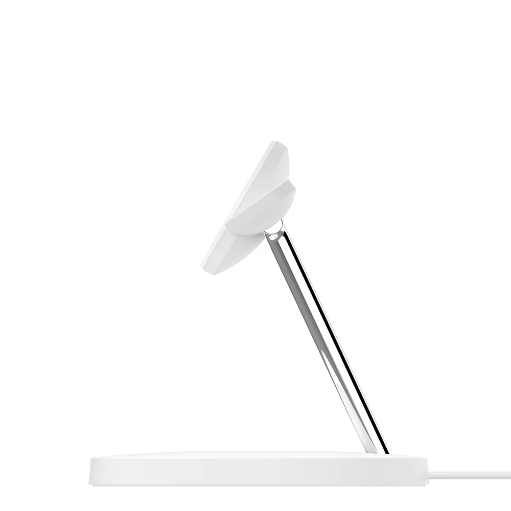 Cargador inalámbrico 3 en 1 de 15 W con tecnología MagSafe oficial BoostCharge Pro de Belkin - Blanco - Image 3