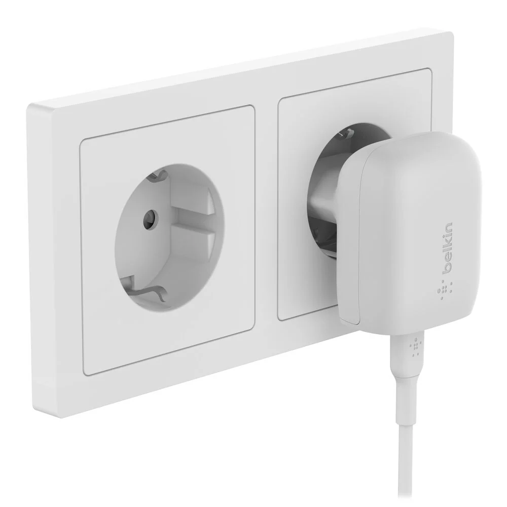 Adaptador de corriente de 20 W Lightning con cable de Belkin - Blanco - Image 4