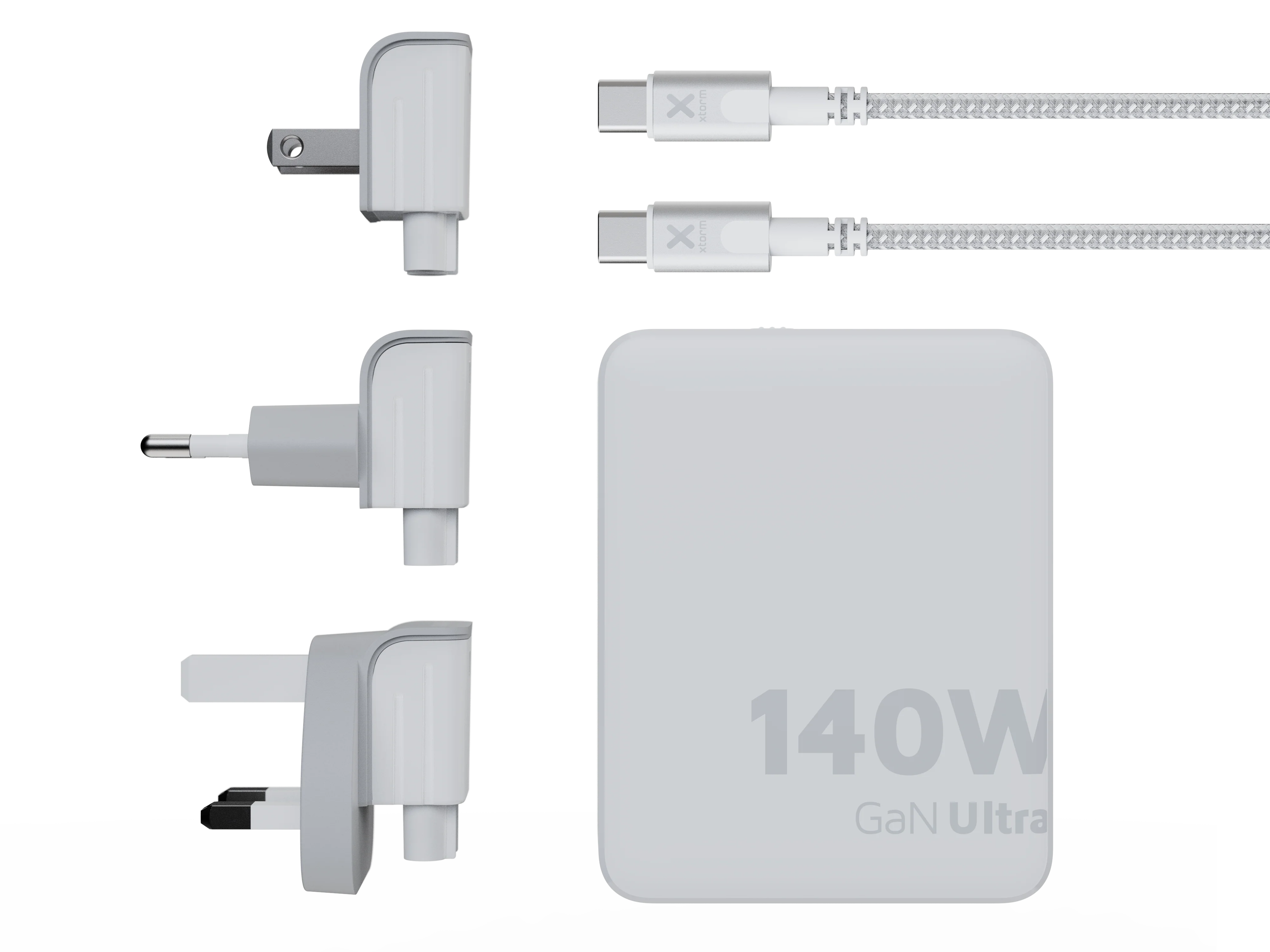 Cargador de viaje GaN Ultra con cable USB-C de Xtorm - 140 W - Image 9
