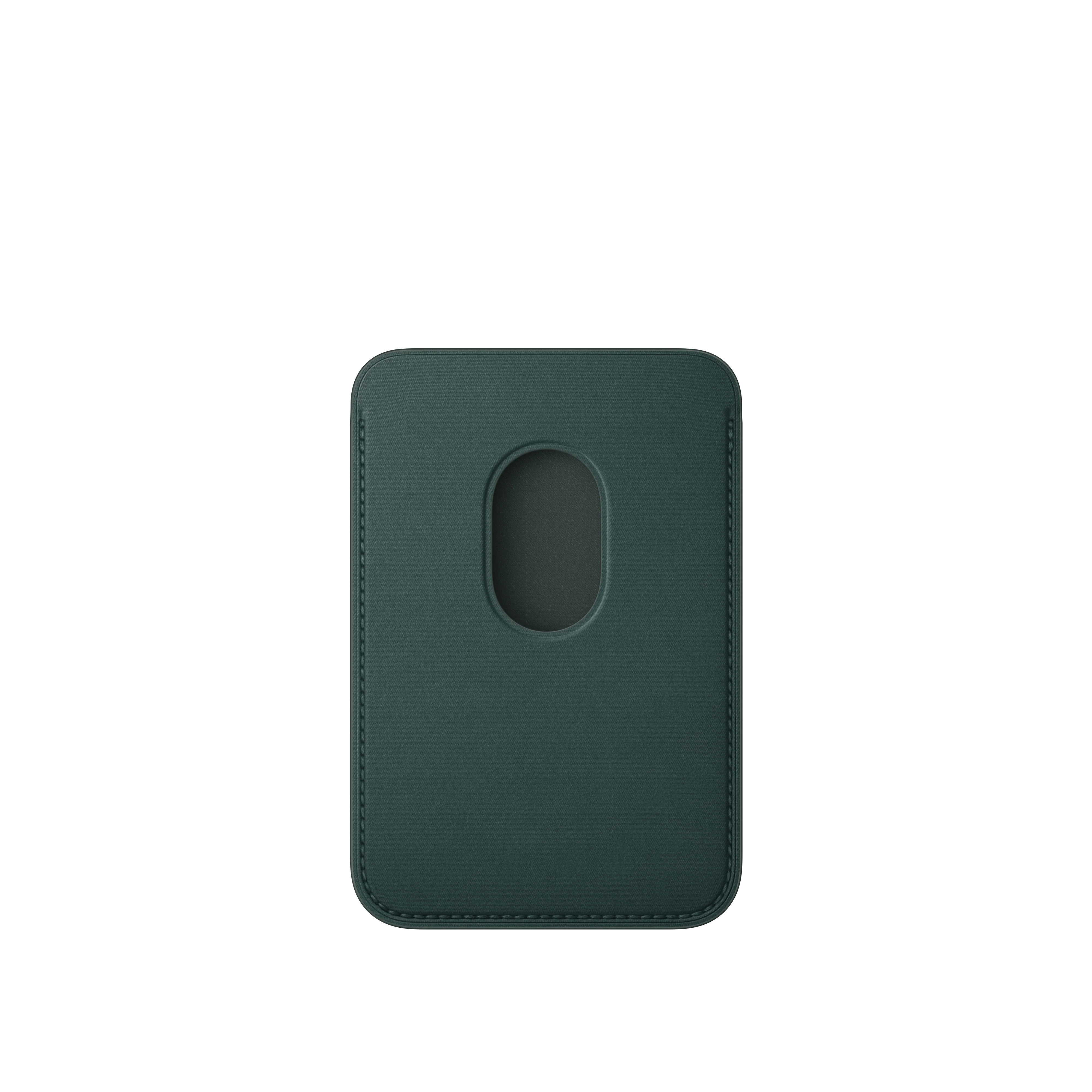 Cartera de trenzado fino con MagSafe para el iPhone - Verde oscuro - Image 2