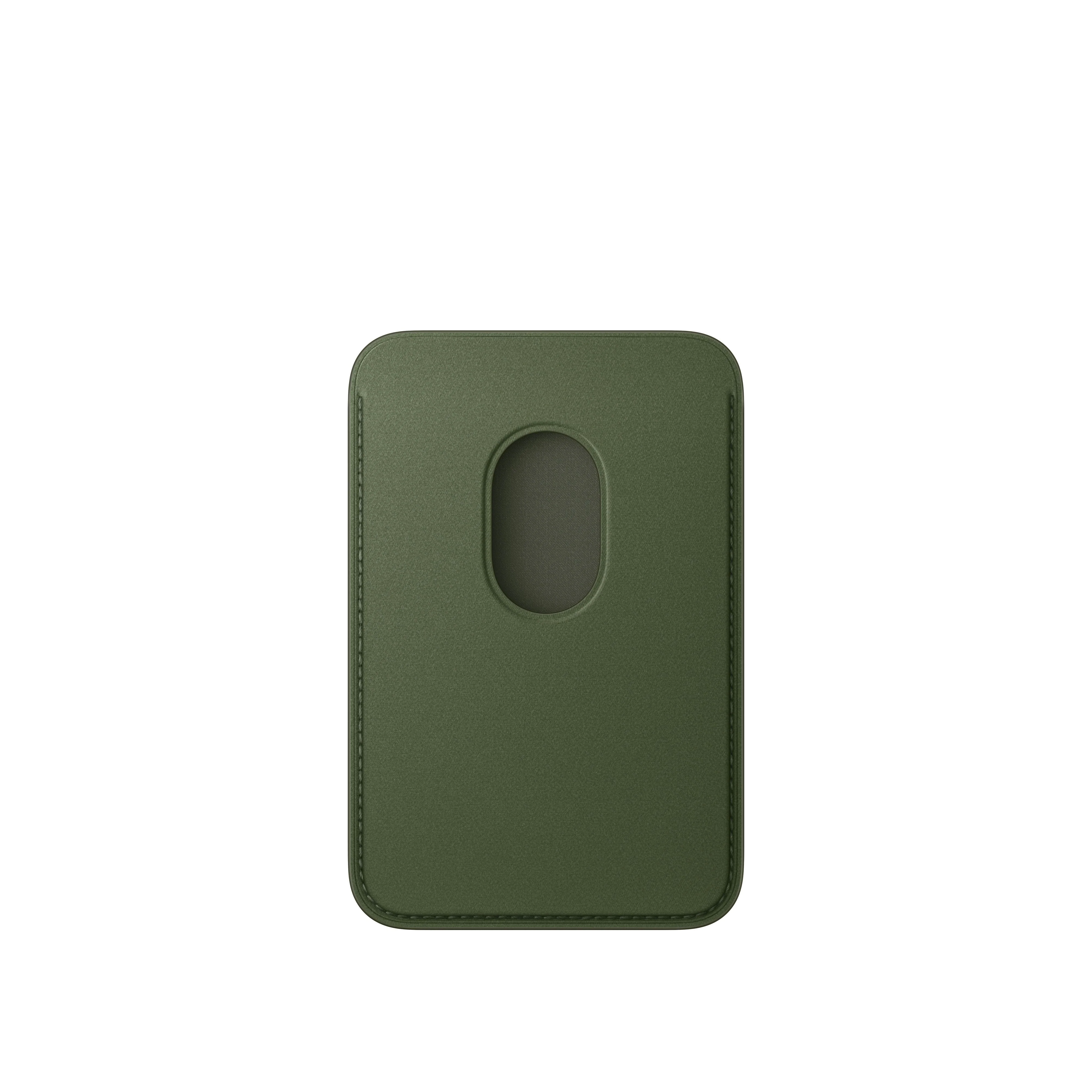 Cartera de trenzado fino con MagSafe para el iPhone - Musgo - Image 2