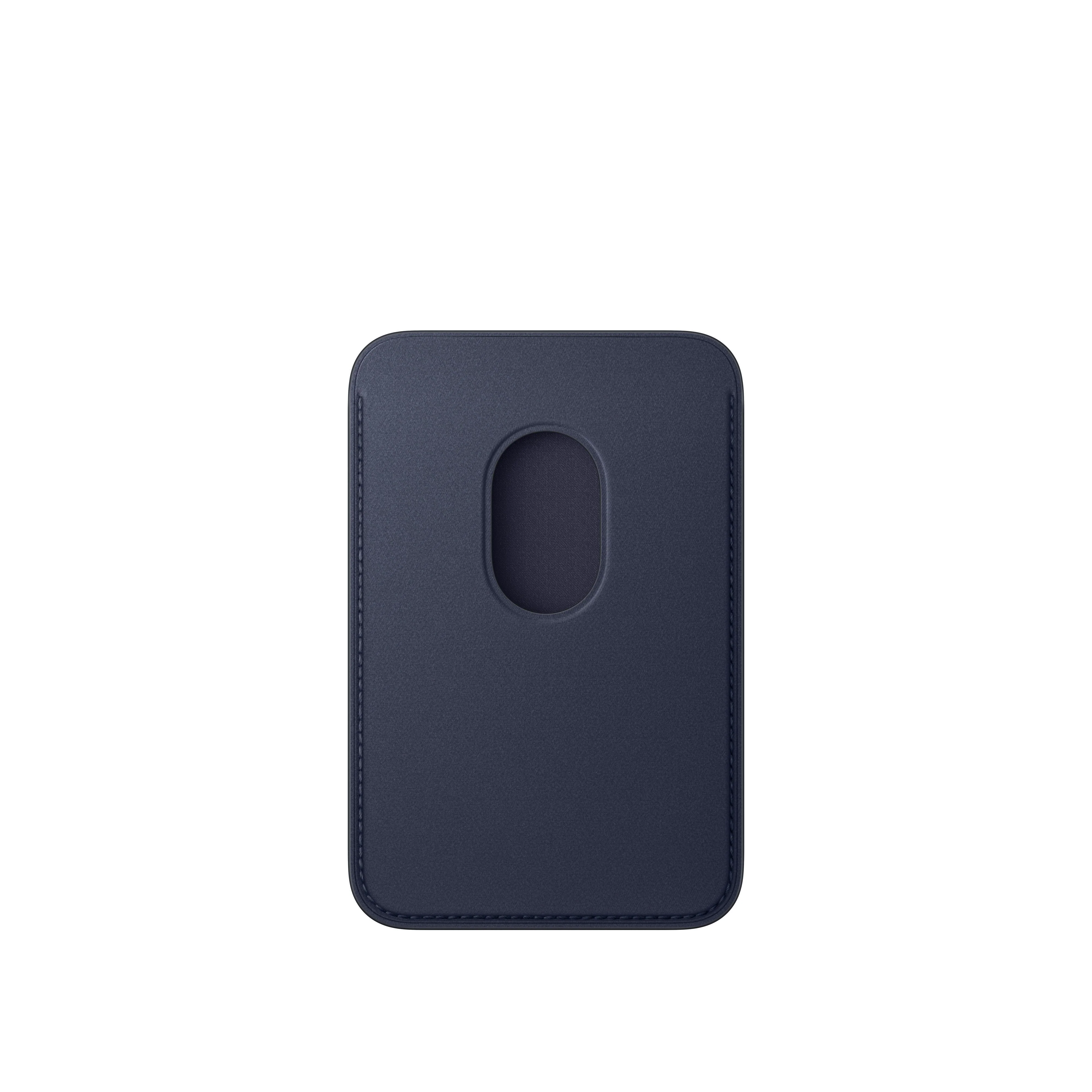 Cartera de trenzado fino con MagSafe para el iPhone - Azul marino - Image 2