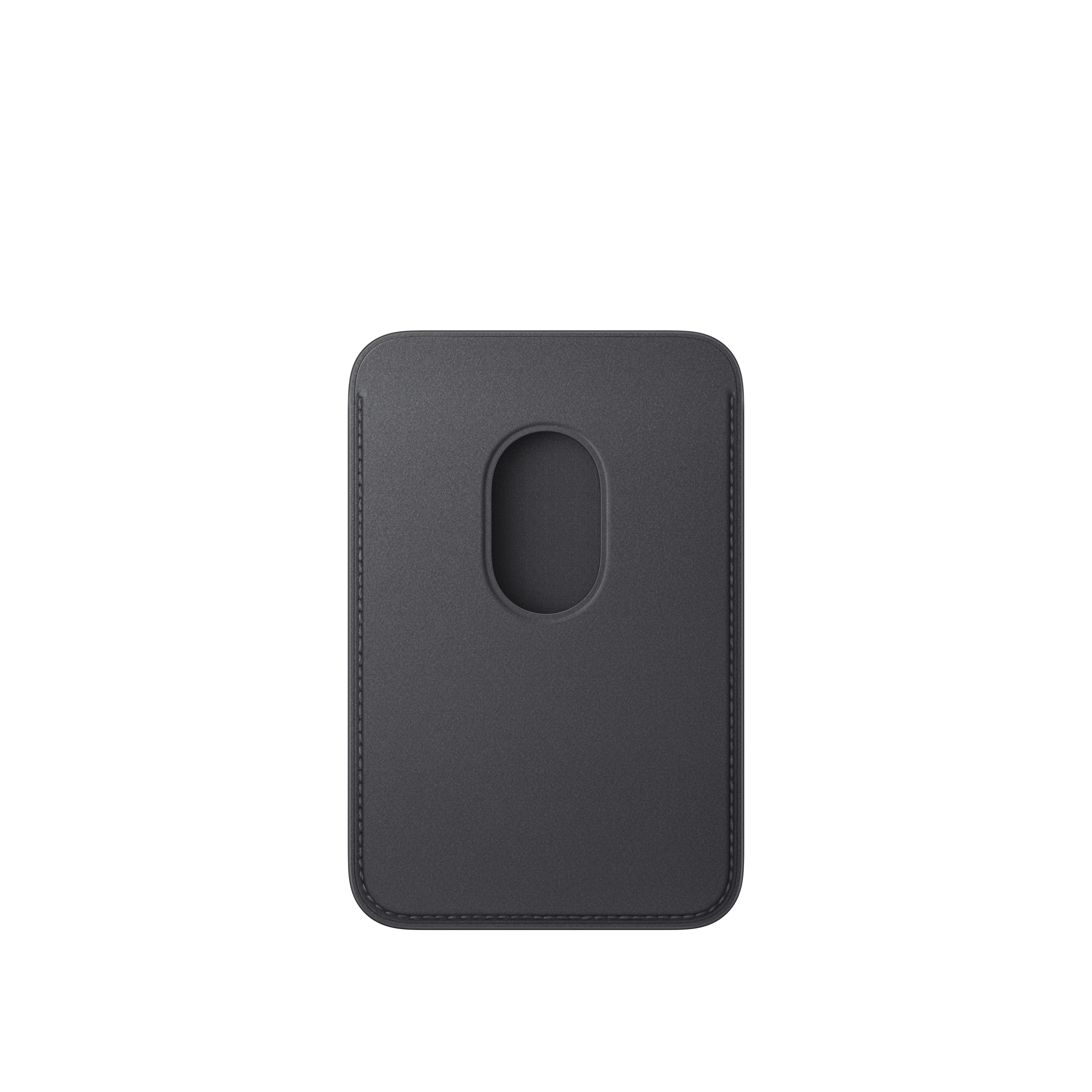 Cartera de trenzado fino con MagSafe para el iPhone - Negro - Image 2