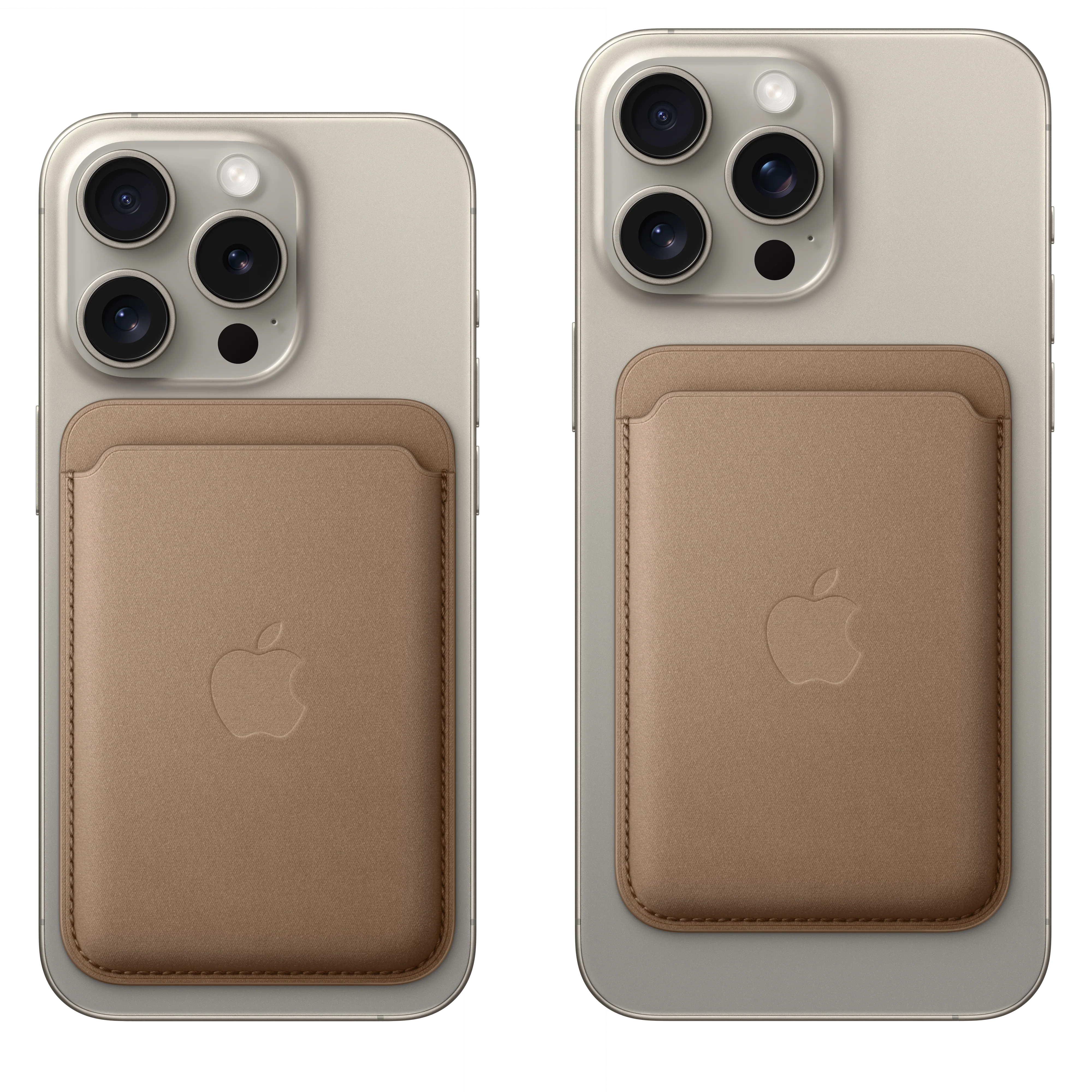 Cartera de trenzado fino con MagSafe para el iPhone - Marrón topo - Image 5
