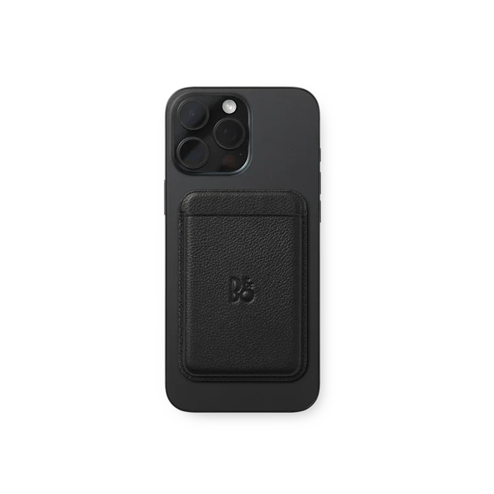 Cartera con MagSafe para el iPhone de Bang & Olufsen - Negro
