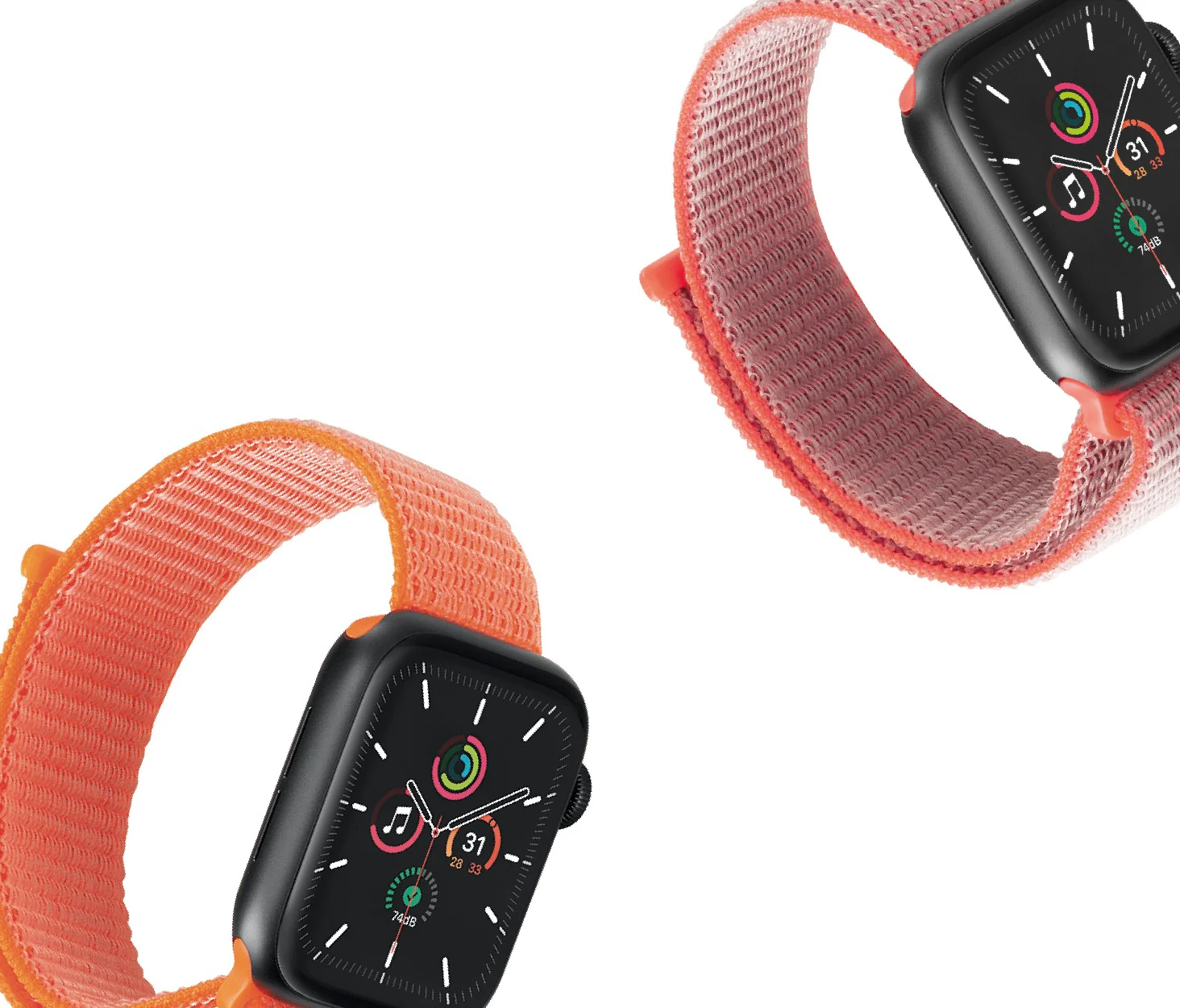 Correa para Apple Watch 40, 41 y 42 mm Koa de INTECAT - Coral - Image 4