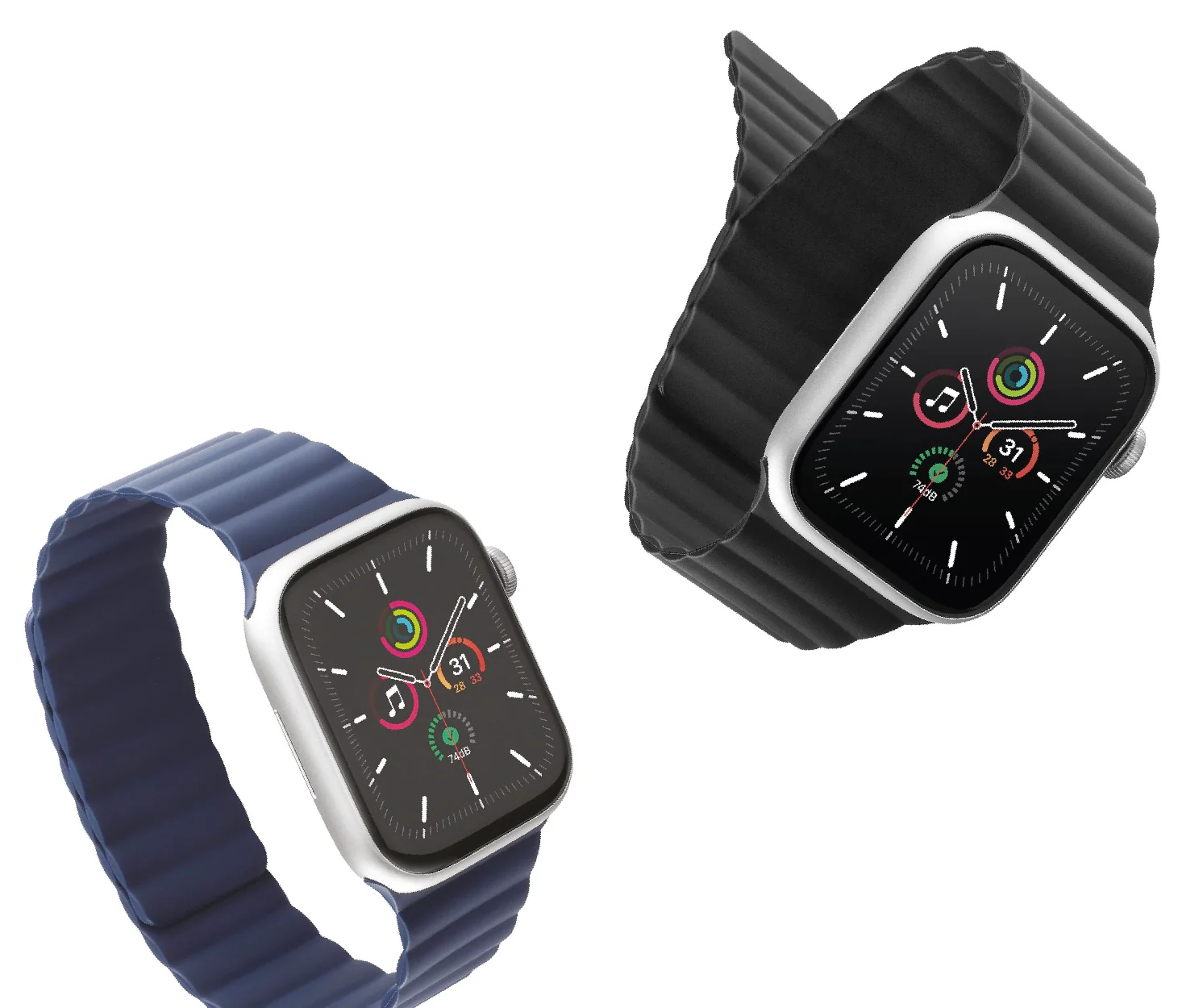 Correa para Apple Watch 40, 41 y 42 mm Kosmo de INTECAT - Azul - Image 3