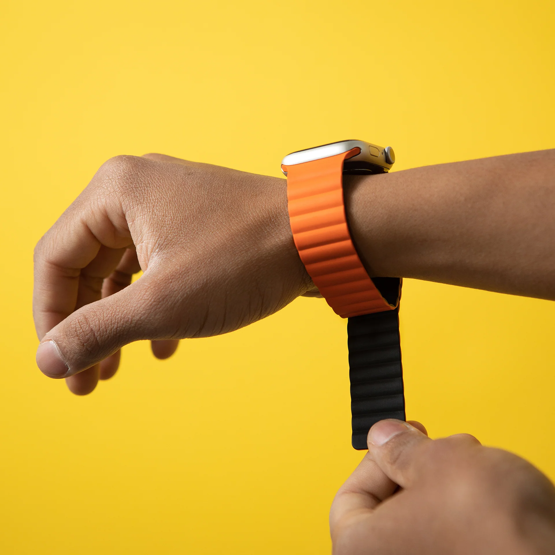 Correa para Apple Watch 40, 41 y 42 mm Kosmo de INTECAT - Naranja - Image 7