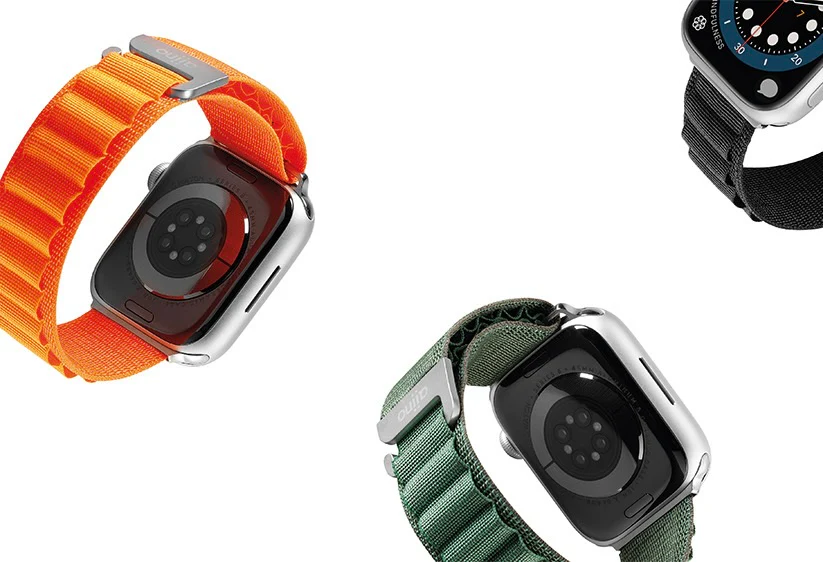 Correa para Apple Watch 44, 45 y 49 mm Vertical de INTECAT - Gris - Image 5
