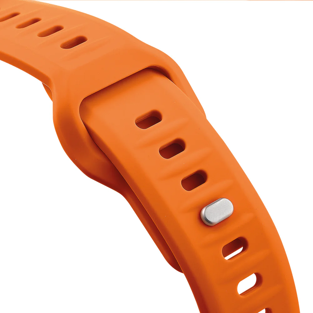 Correa para Apple Watch 44, 45 y 49 mm Atlantic de INTECAT - Naranja - Image 3