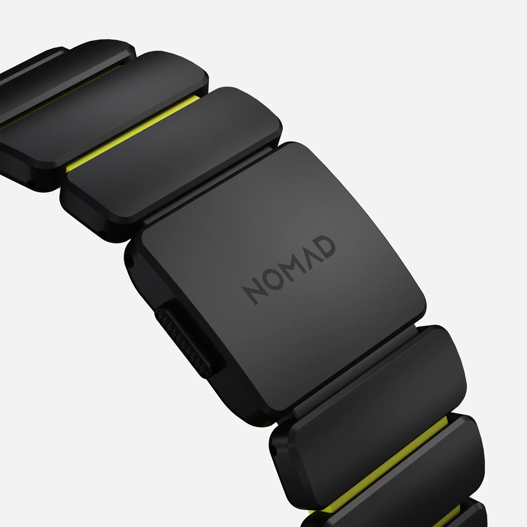 Correa para Apple Watch Ultra Stratos Titanio 45mm de Nomad - Titanio negro/Amarillo - Image 6