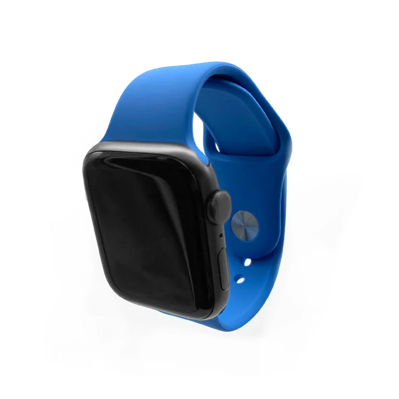 Correa para Apple Watch 38, 40 y 41 mm de silicona de Belyo - Azul - Image 3