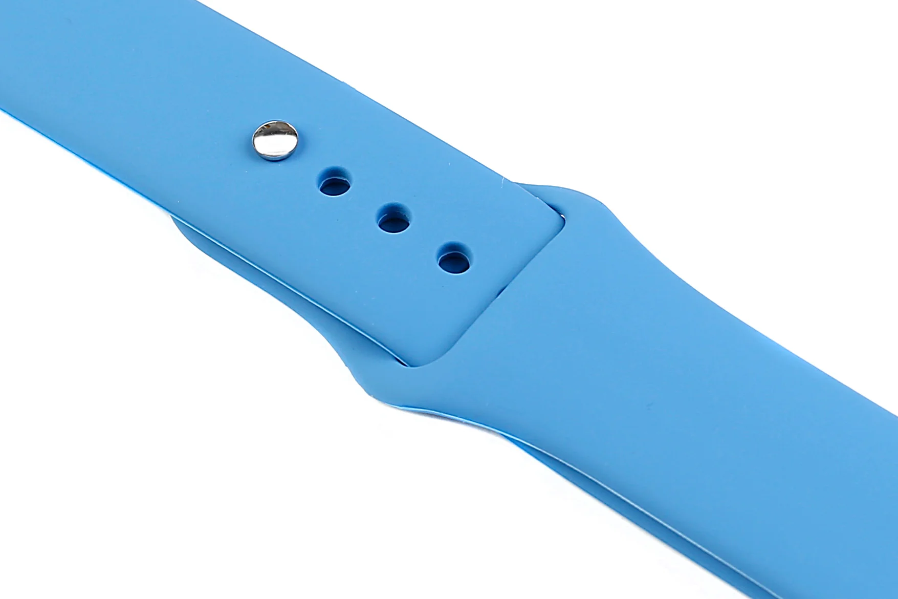 Correa para Apple Watch 42, 44 y 45 mm de silicona de Belyo - Azul - Image 2