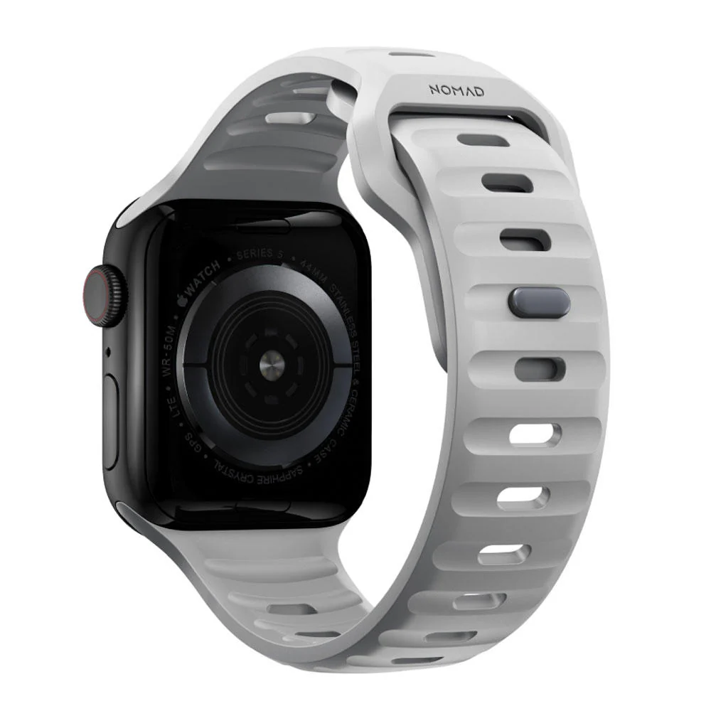 Correa deportiva para Apple Watch 44, 45, 46 y 49 mm de Nomad - Gris - Image 4