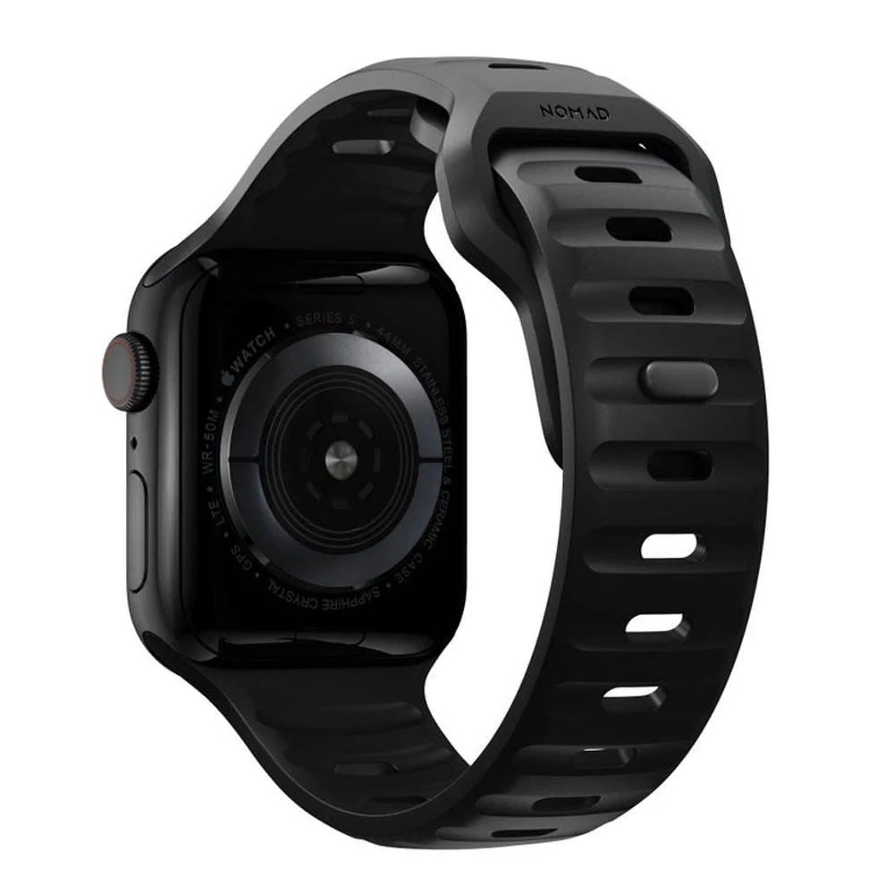 Correa deportiva para Apple Watch 44, 45, 46 y 49 mm de Nomad - Negro - Image 4