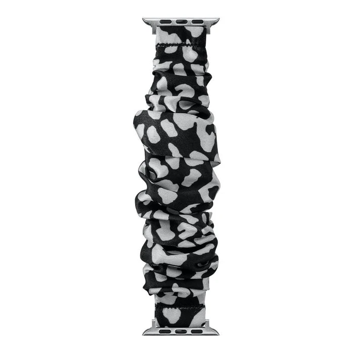 Correa elástica para Apple Watch Pop Loop de Laut - Apple Watch 38, 40 y 41 mm - Blanco/Negro