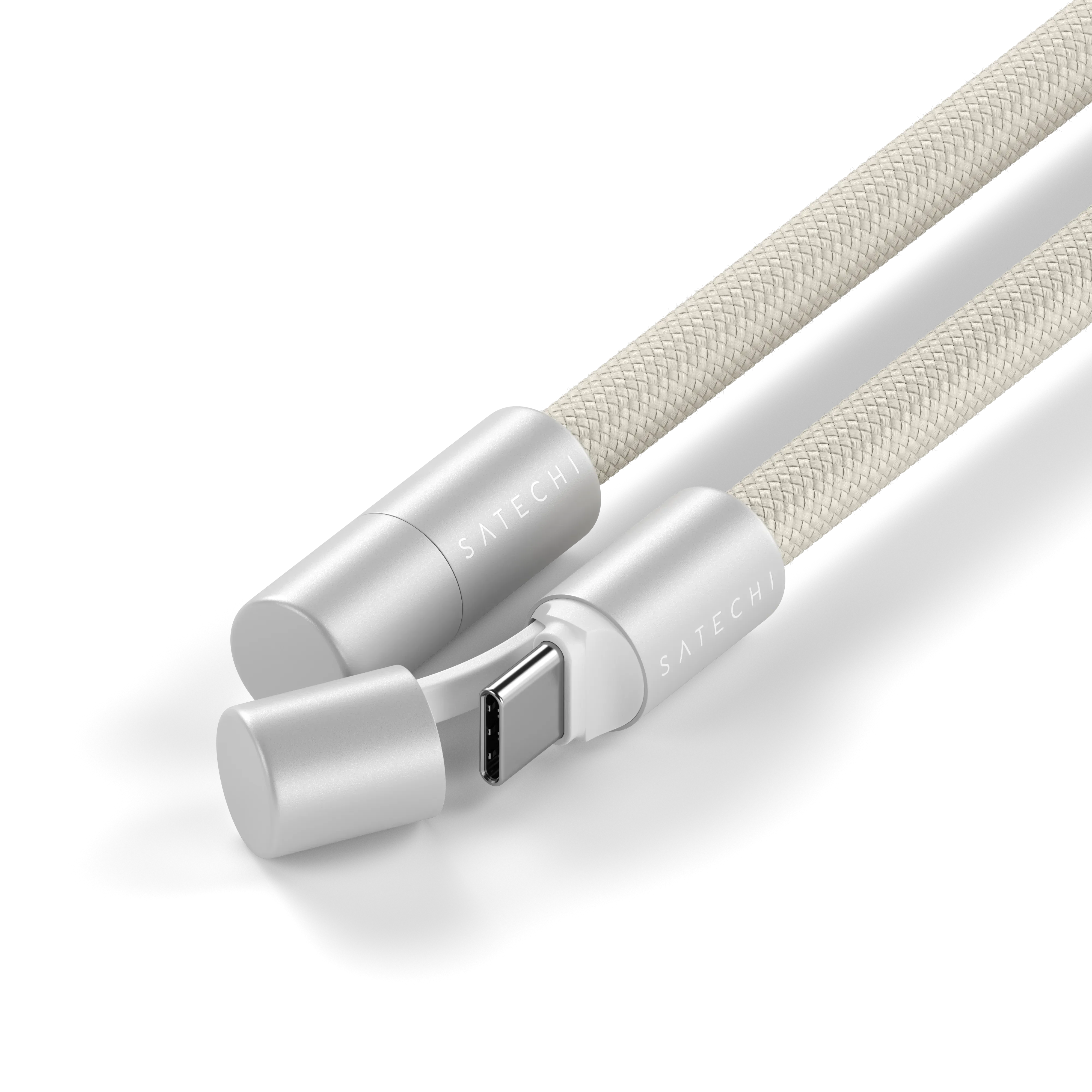 Correa para iPhone OntheGo™ Crossbody con cable USB-C de Satechi - Arena - Image 3