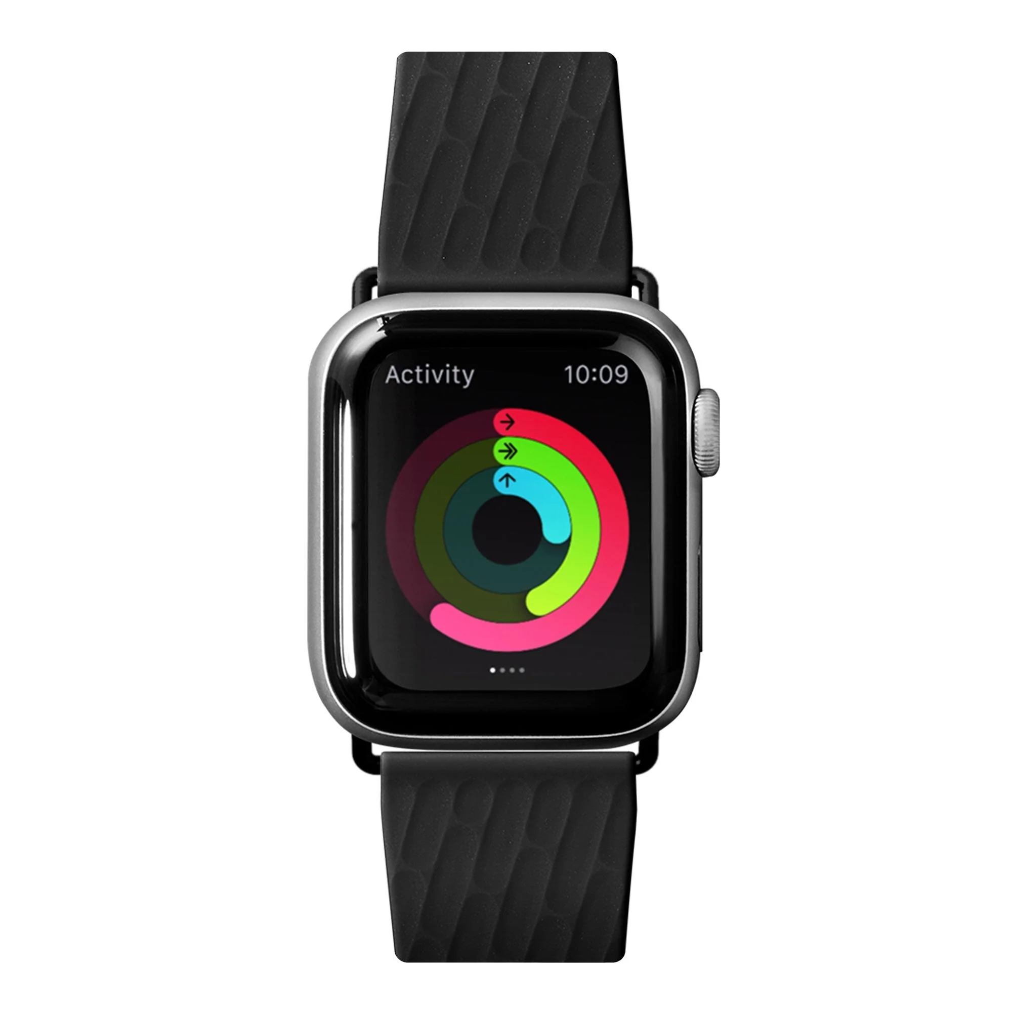 Correa para Apple Watch 38, 40 y 41 mm Active de Laut - Negro - Image 2