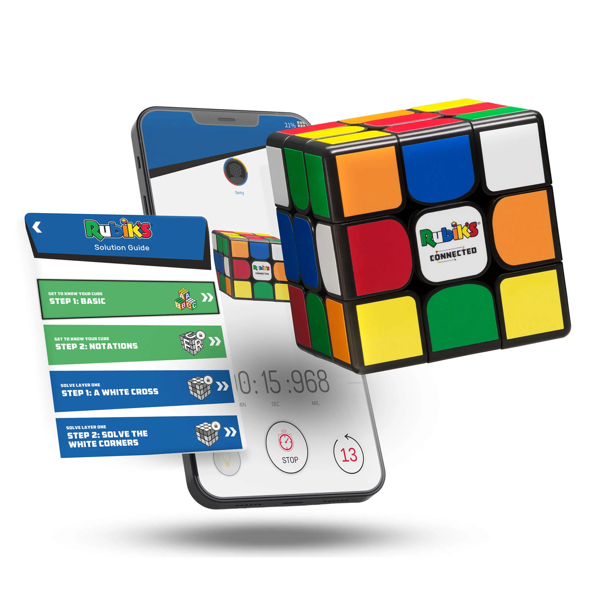 Cubo rompecabezas Rubik'S Connected de GoCube - Image 5