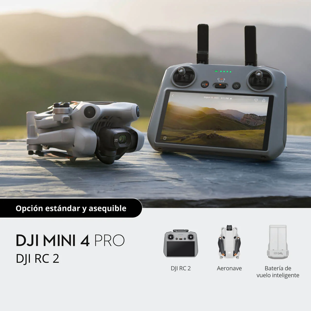 Dron Mini 4 Pro de DJI - RC 2 - Image 7