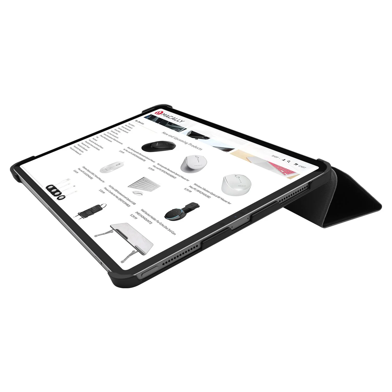 Funda para iPad Pro Bstand de Macally - iPad Pro 11 pulgadas (3.ª generación) - Negro - Image 6