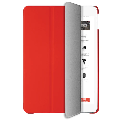 Funda para iPad (9.ª generación) Bstand de Macally - Rojo