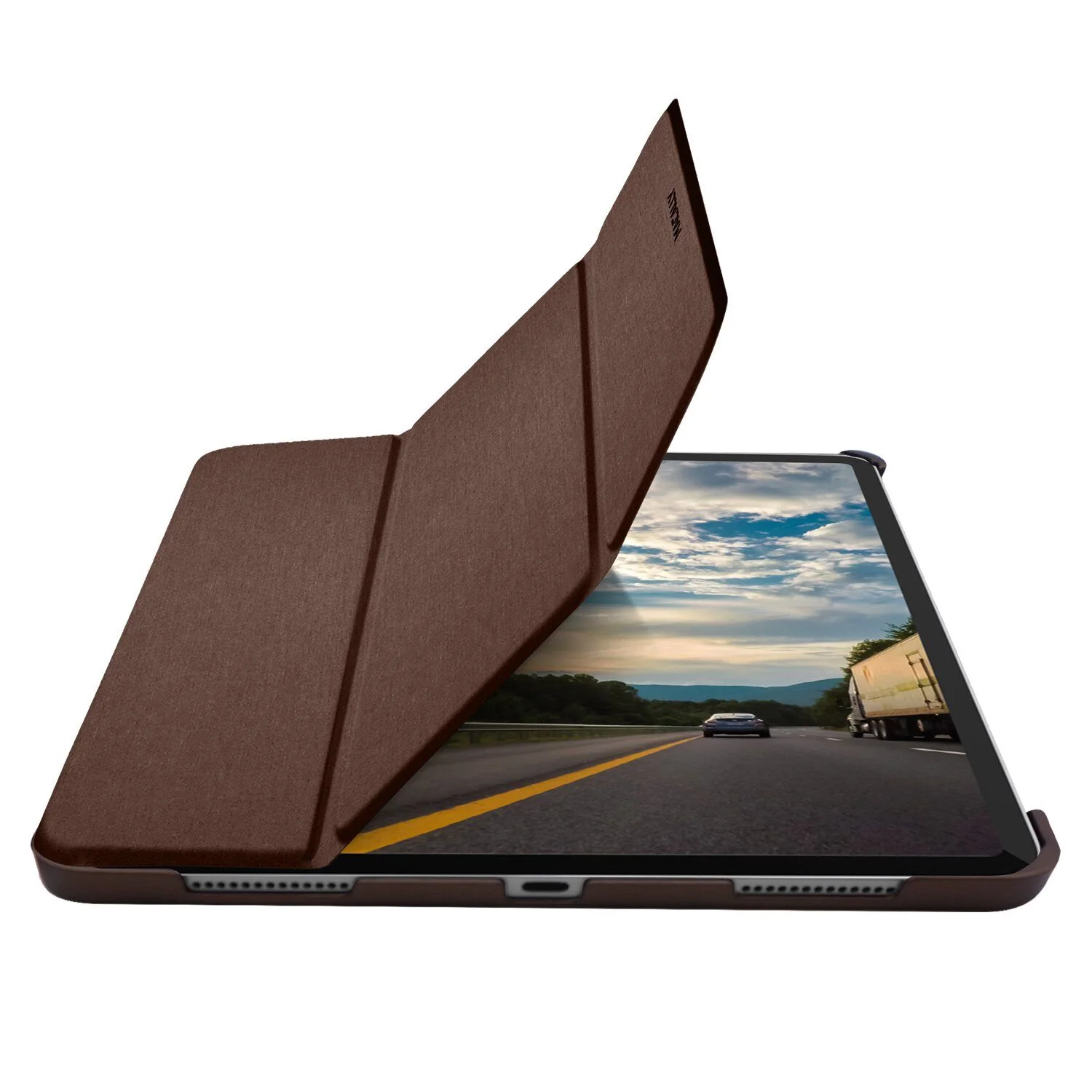 Funda para iPad Pro 11 pulgadas (3.ª generación) Bstand de Macally - Marrón - Image 4