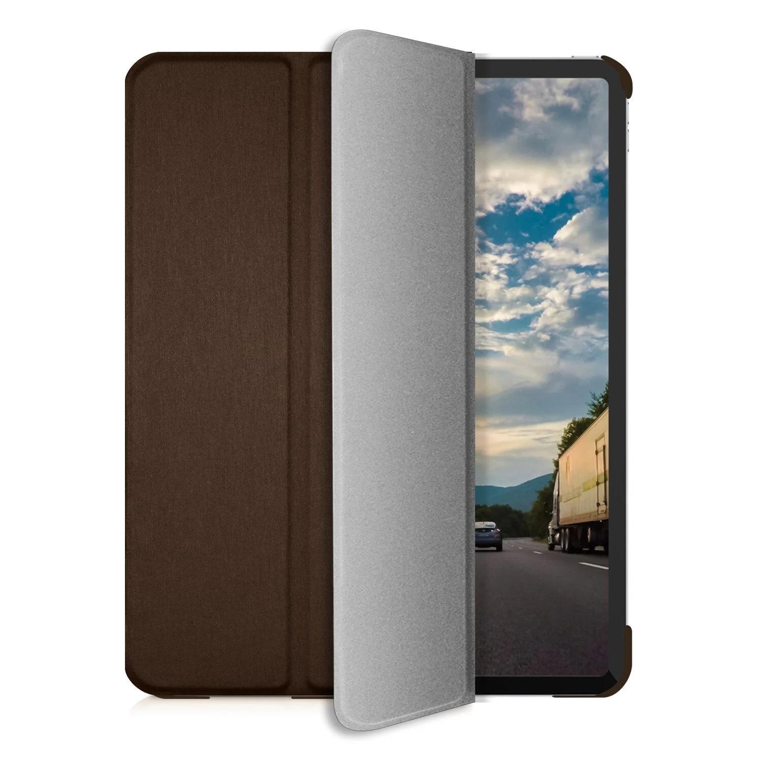 Funda para iPad Pro 11 pulgadas (3.ª generación) Bstand de Macally - Marrón - Image 5