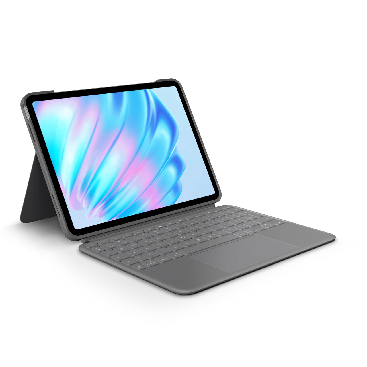 Funda con teclado para iPad Air 11 pulgadas (M2/M3) Combo Touch de Logitech - Gris