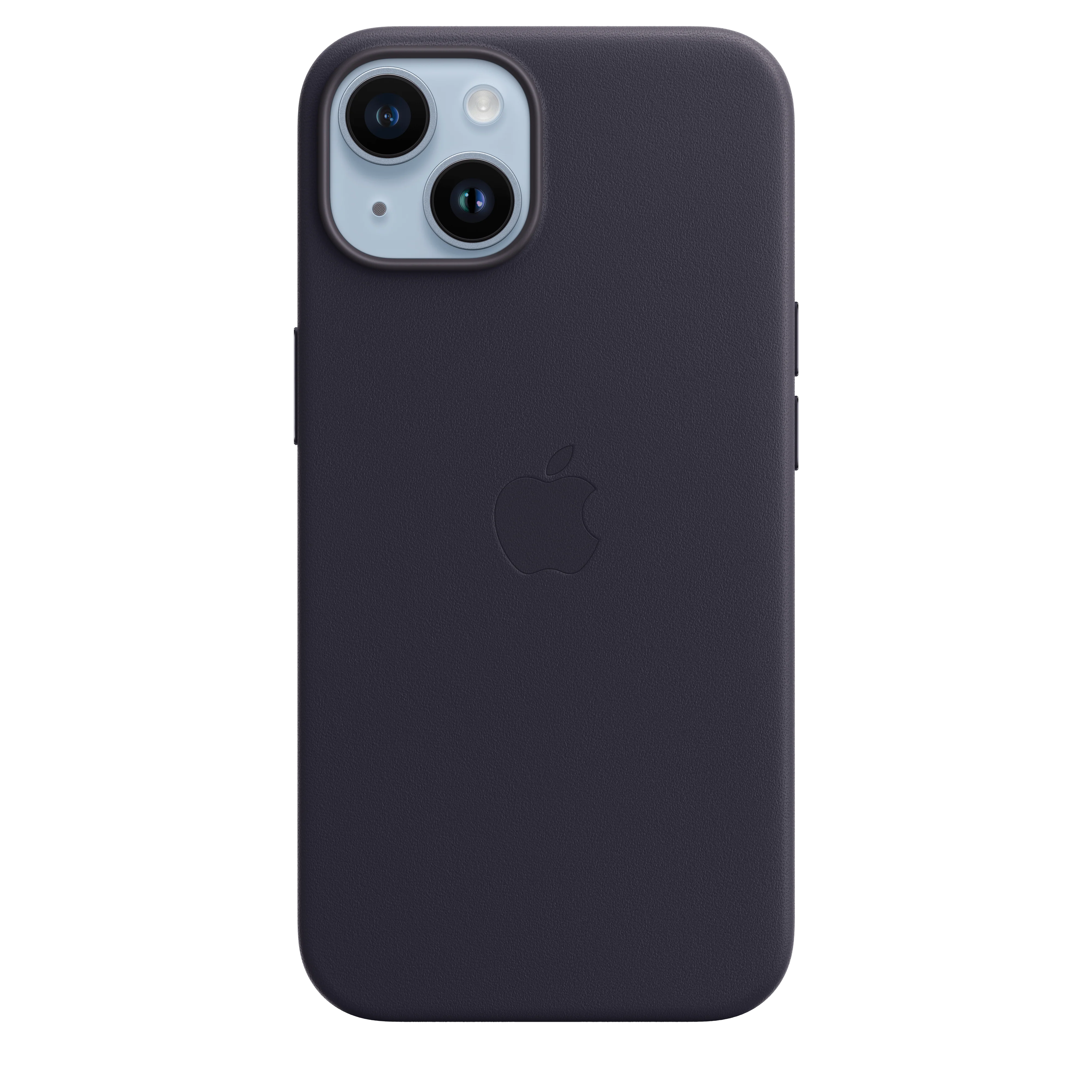 Funda para iPhone 14 de piel con MagSafe - Tinta