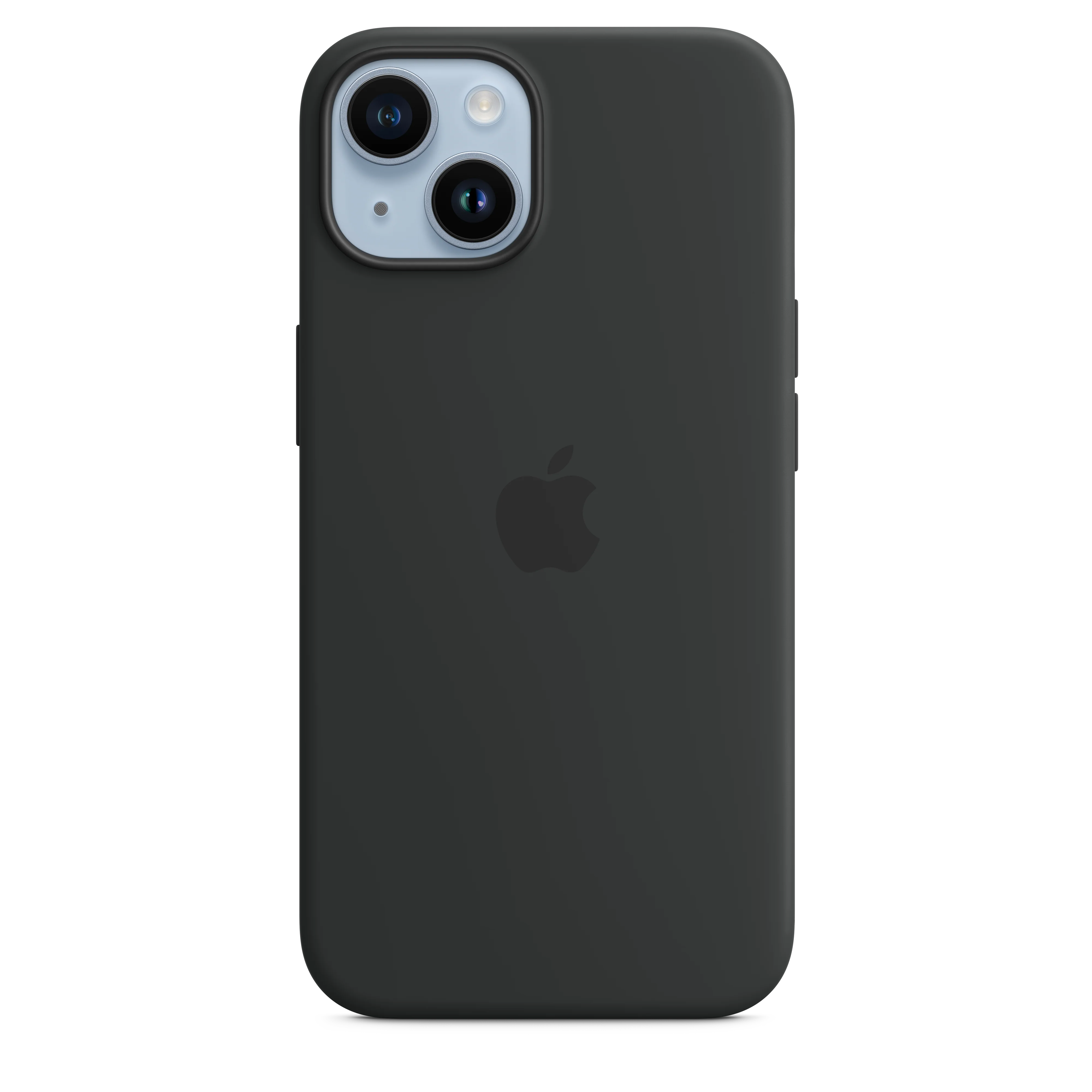 Funda para iPhone 14 de silicona con MagSafe - Medianoche
