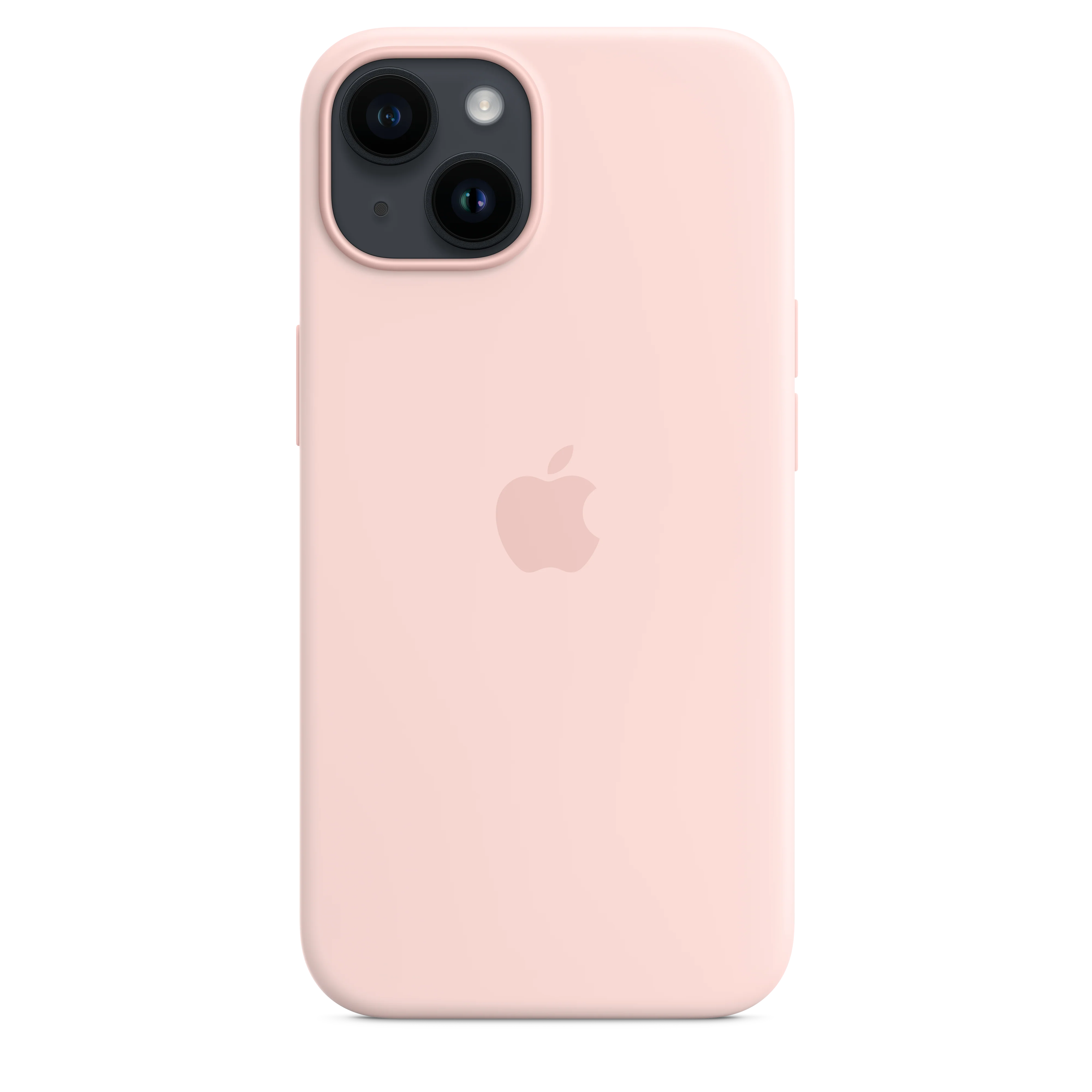 Funda para iPhone 14 de silicona con MagSafe - Rosa caliza - Image 3